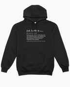 Jot Junkies Definition Hoodie: Cosy Up with Your Stationery Obsession