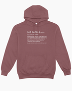 Jot Junkies Definition Hoodie: Cosy Up with Your Stationery Obsession