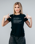 Jot Junkies Definition Unisex Tee: Declare Your Stationery Love