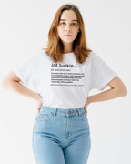 Jot Junkies Definition Unisex Tee: Declare Your Stationery Love
