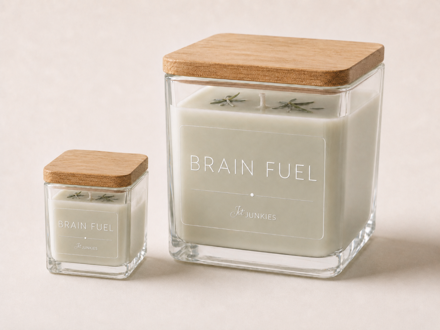 Brain Fuel Focus Candle - Natural Soy Candle for Productivity