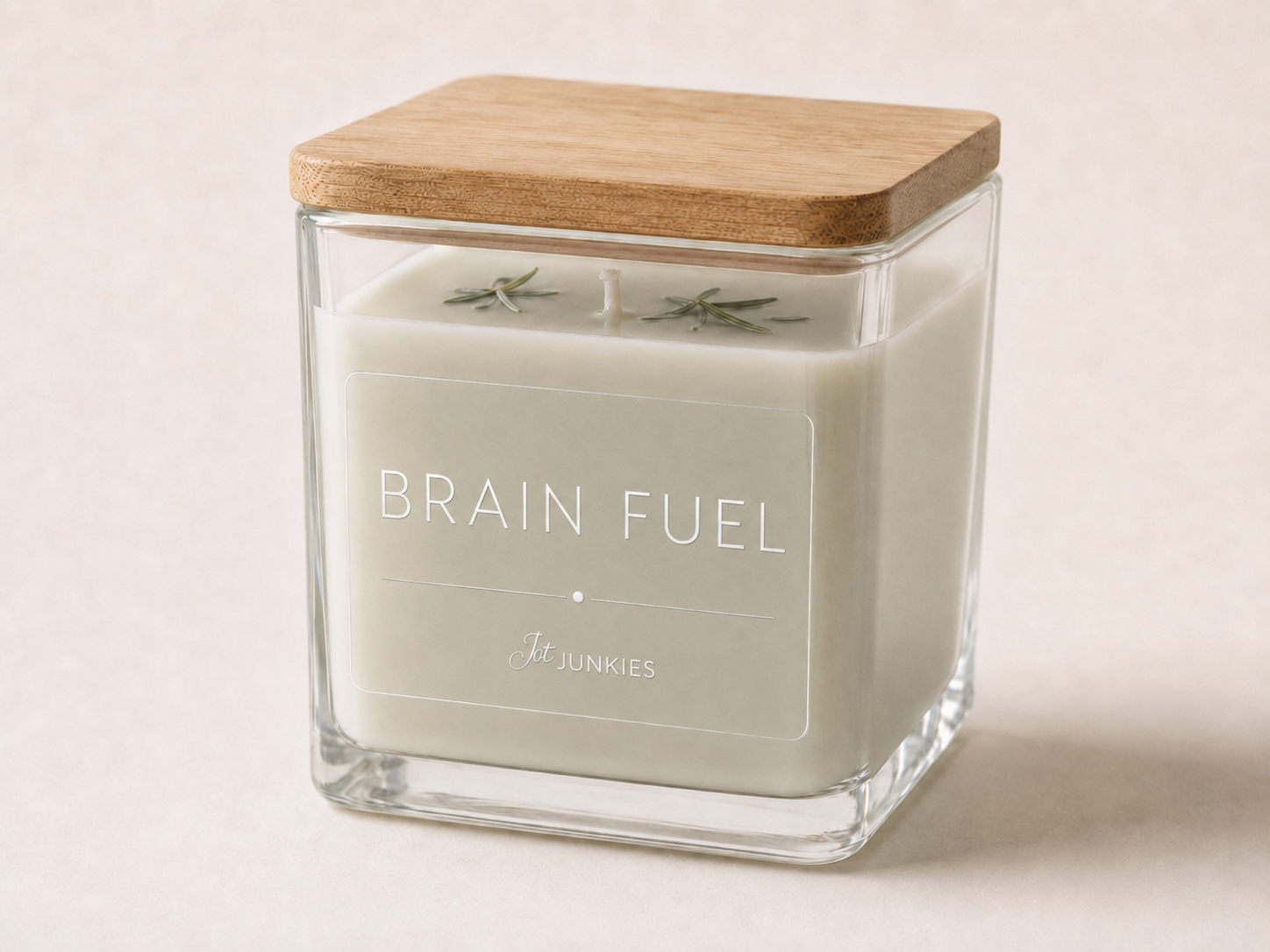 Brain Fuel Focus Candle - Natural Soy Candle for Productivity