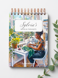 Bespoke Personalised Notebook, Custom Designed & Handmade - A4 or A5
