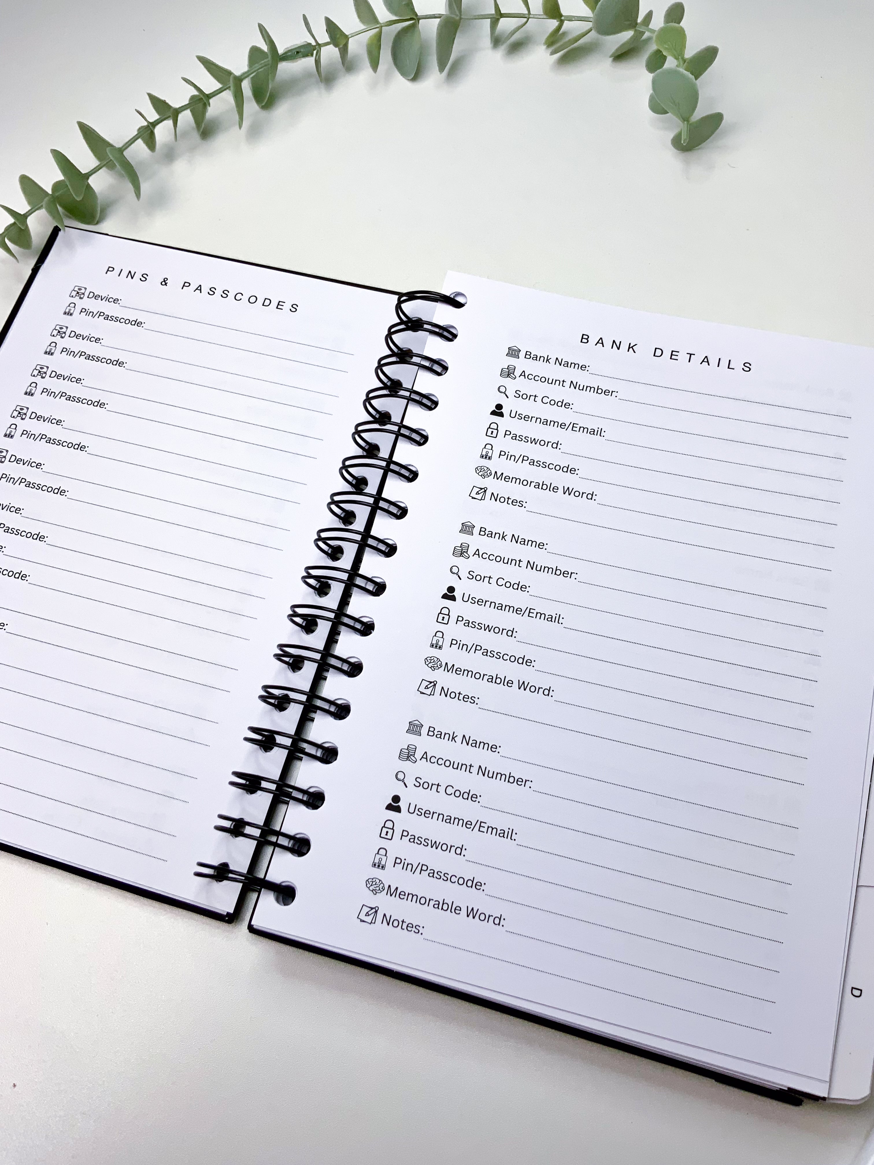 The "I.Y.K.Y.K" Password Book: Secure Your Digital Life
