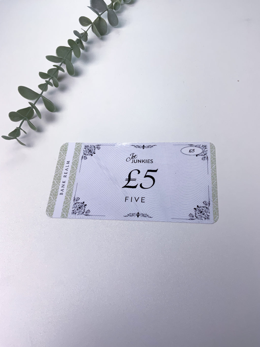 "Bank Realm" Money Markers (50 Pack) - Placeholder for Your Savings