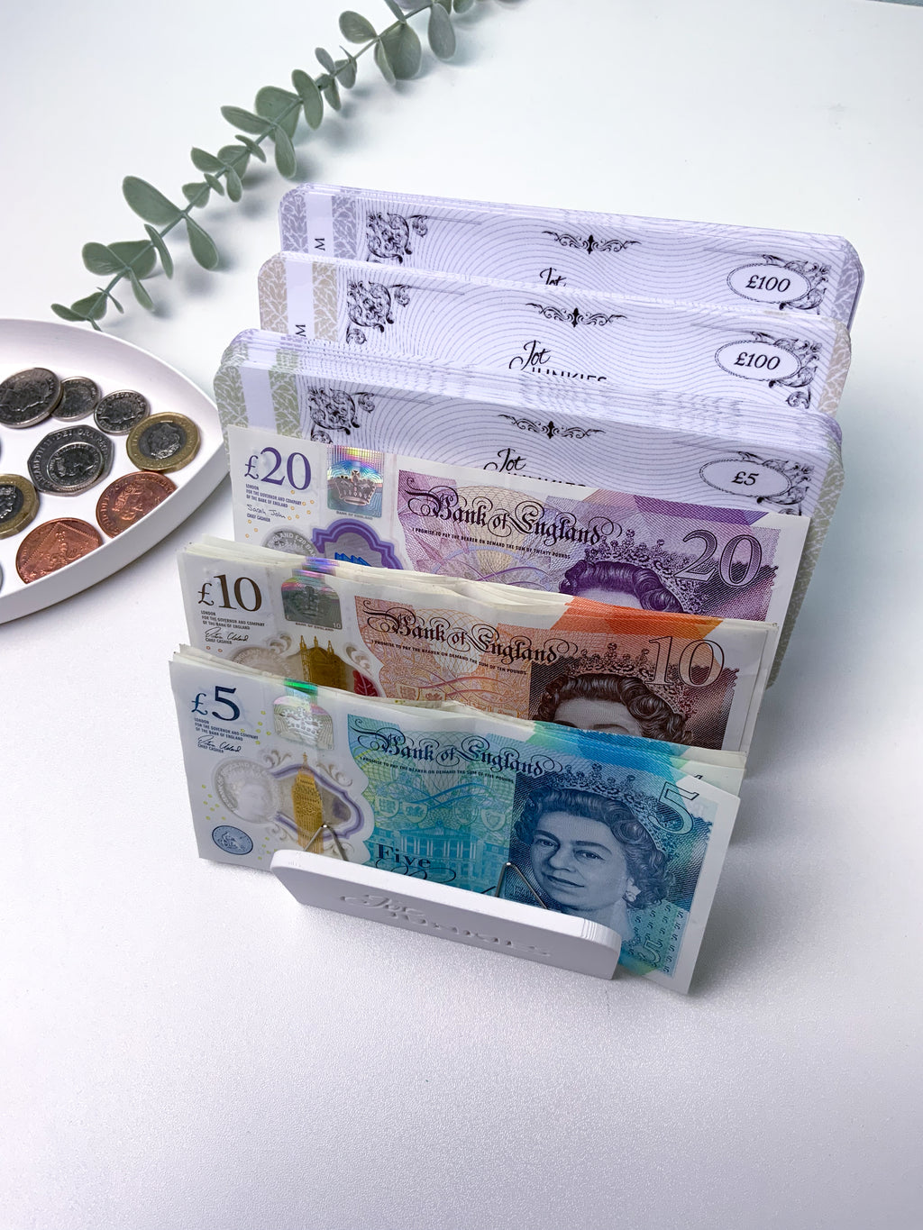 Effortless Cash Sorting Tray - Organise Your Notes with Style