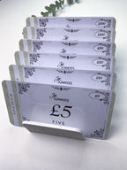 "Bank Realm" Money Markers (50 Pack) - Placeholder for Your Savings