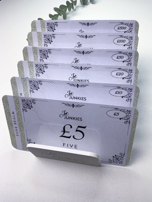 "Bank Realm" Money Markers (50 Pack) - Placeholder for Your Savings