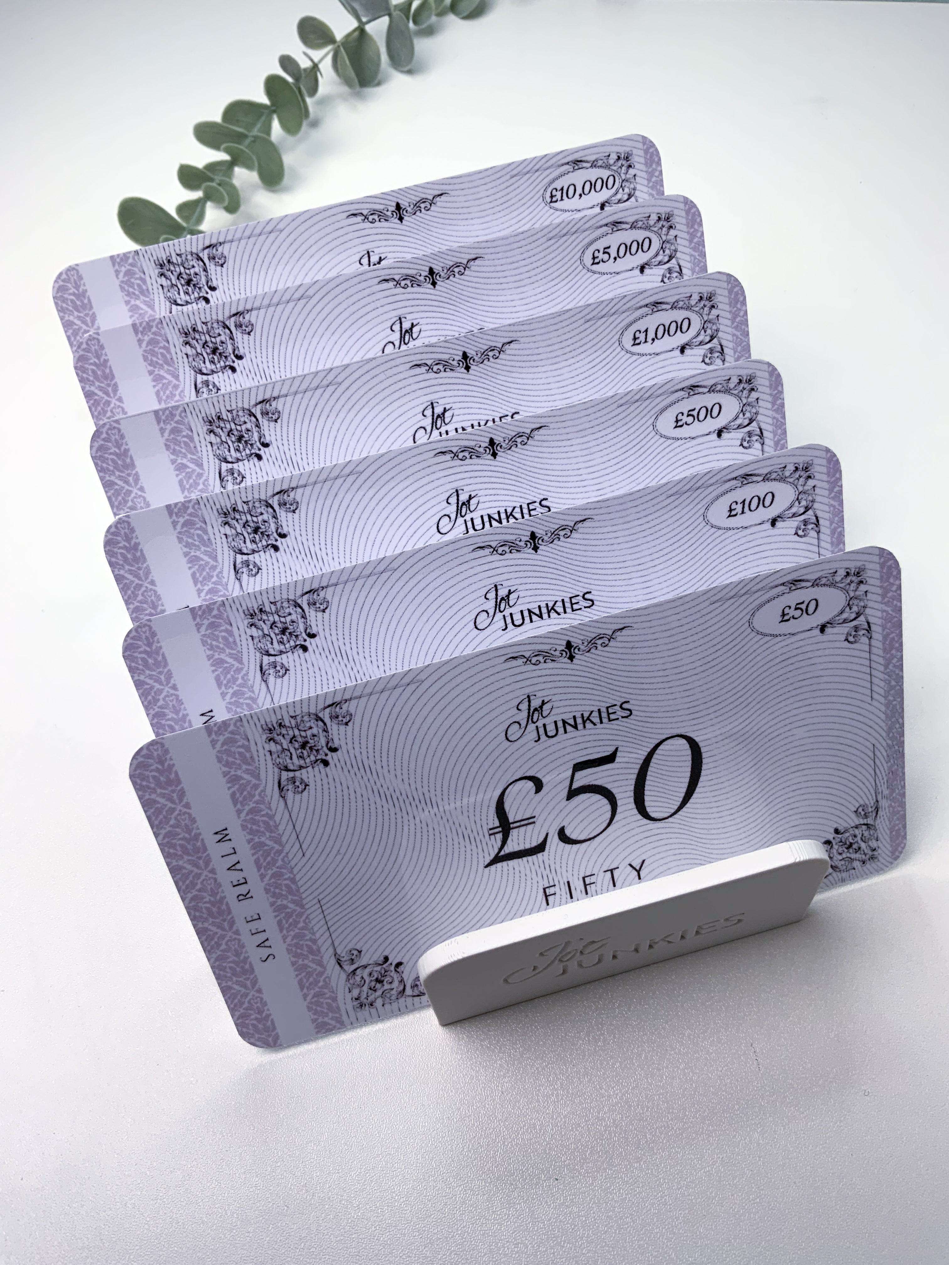 "Safe Realm" Money Markers (20 Pack) - For Your Secure Stash