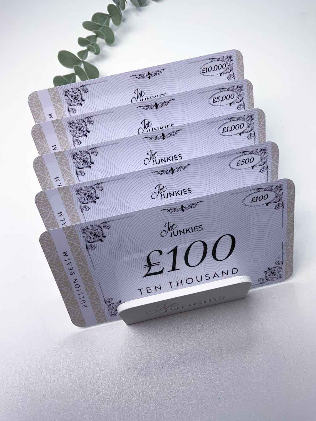 "Bullion Realm" Money Markers (15 Pack) - Secure Your Long-Term Savings