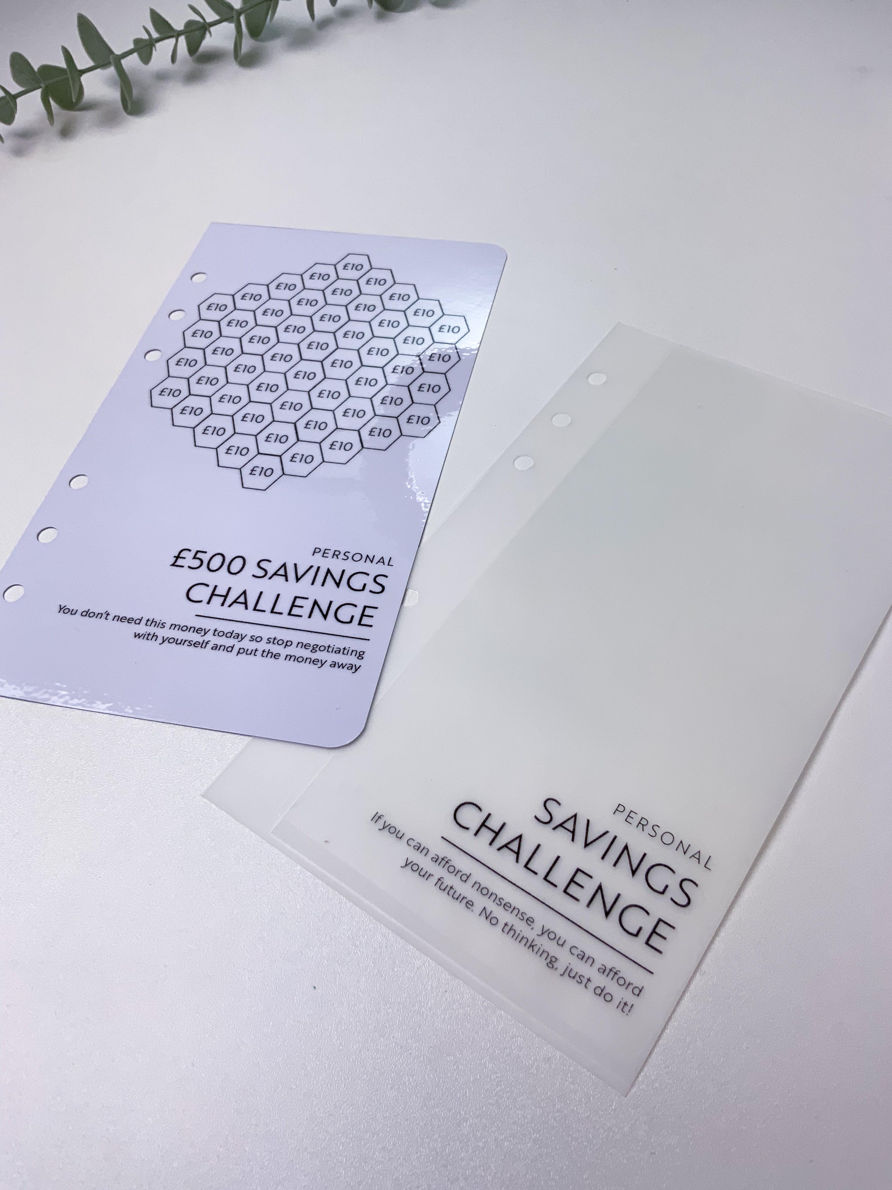 £500 Savings Challenge: Tick Off Your Way to £500!