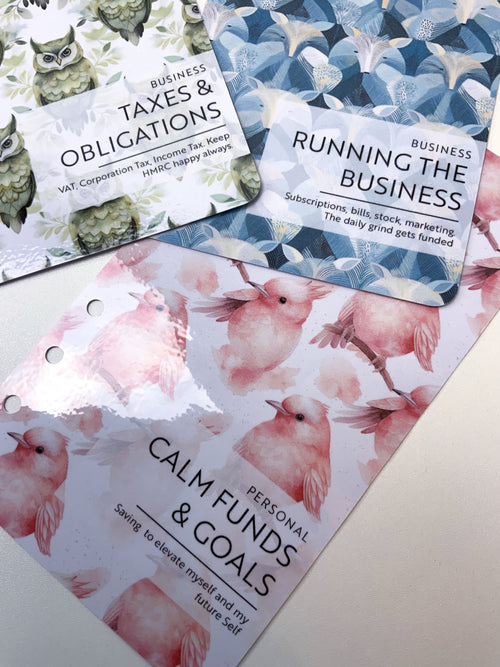 Business Binder Dashboards (A6) - Streamline Your Finances
