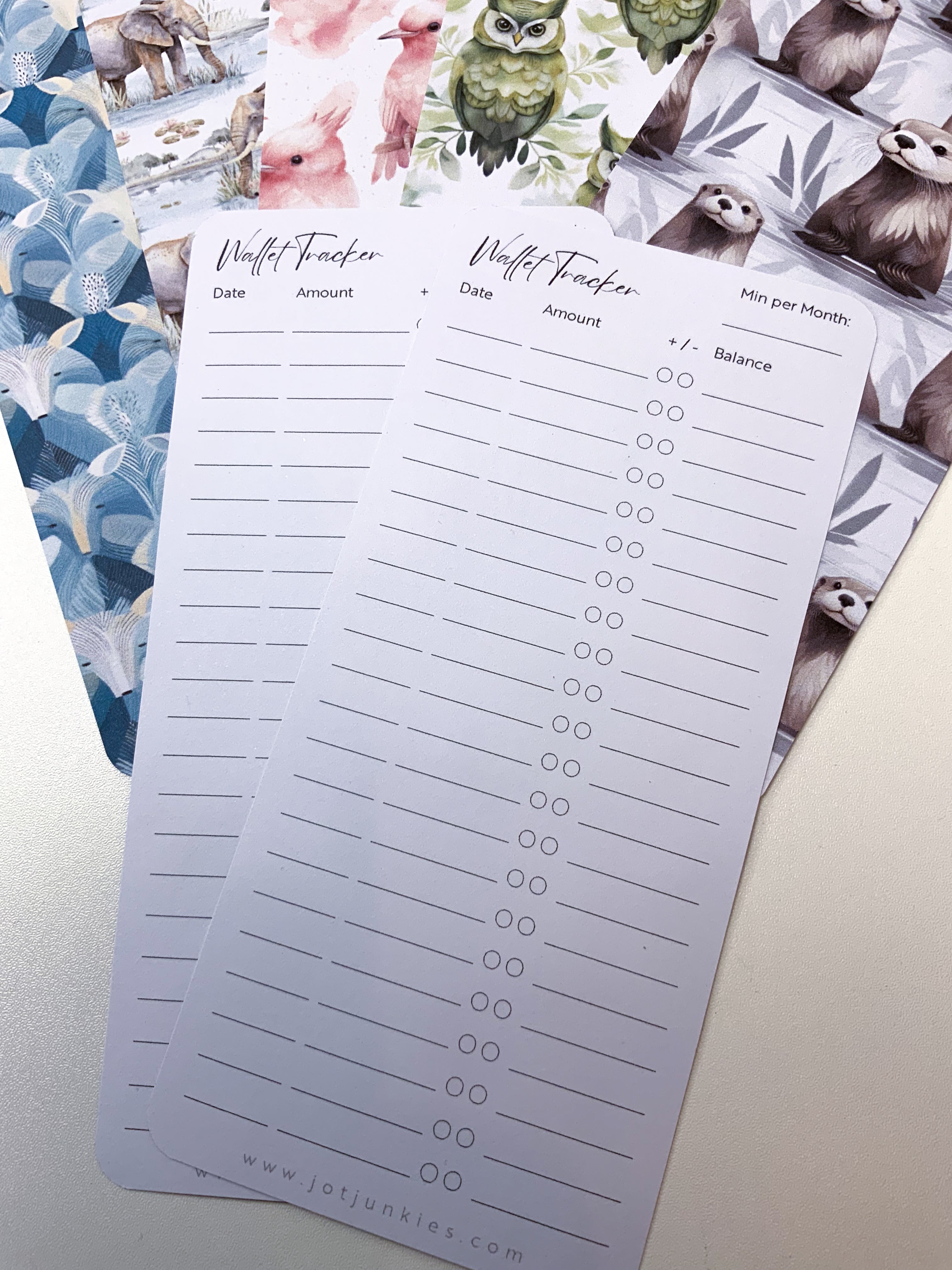 Keep Track of Every Penny: 10 Tracker Cards for Your Envelopes