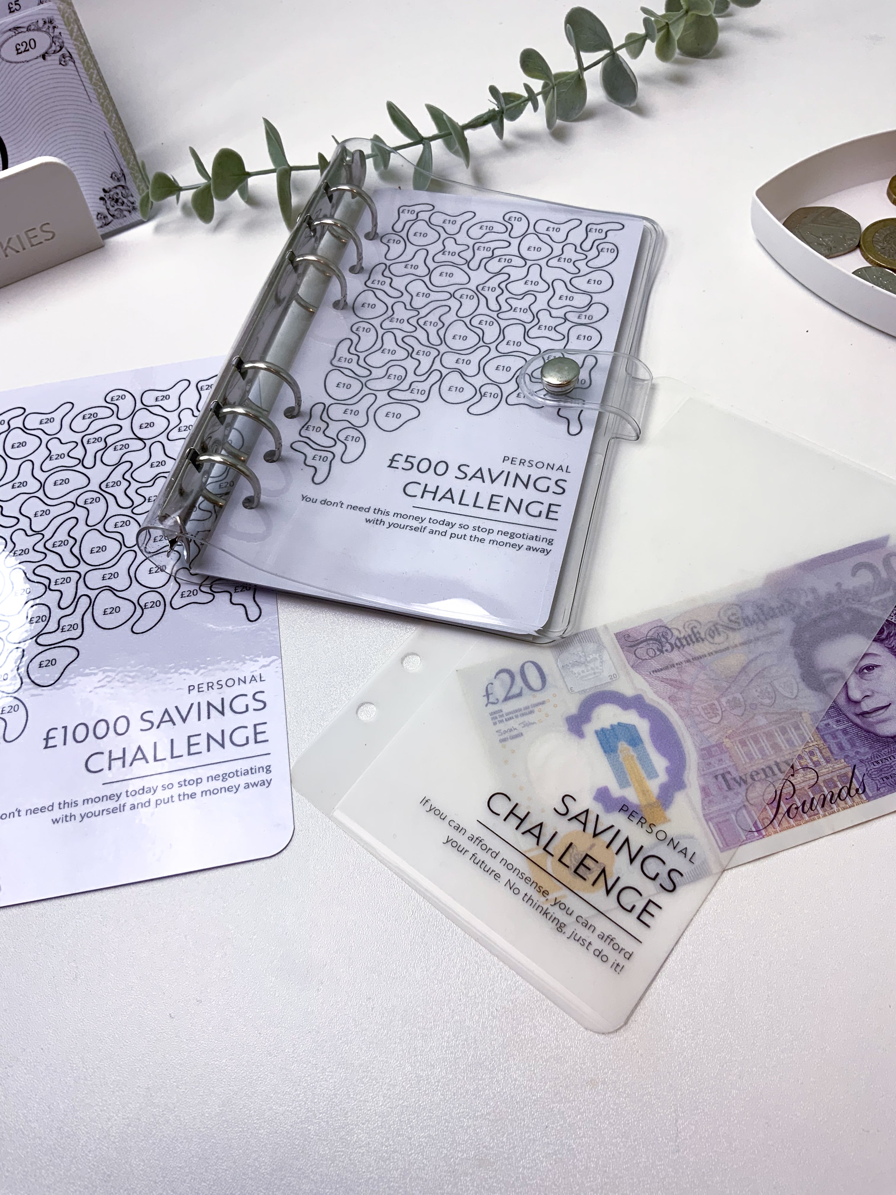 Savings Challenge Bundle: Make Saving Fun and Achievable