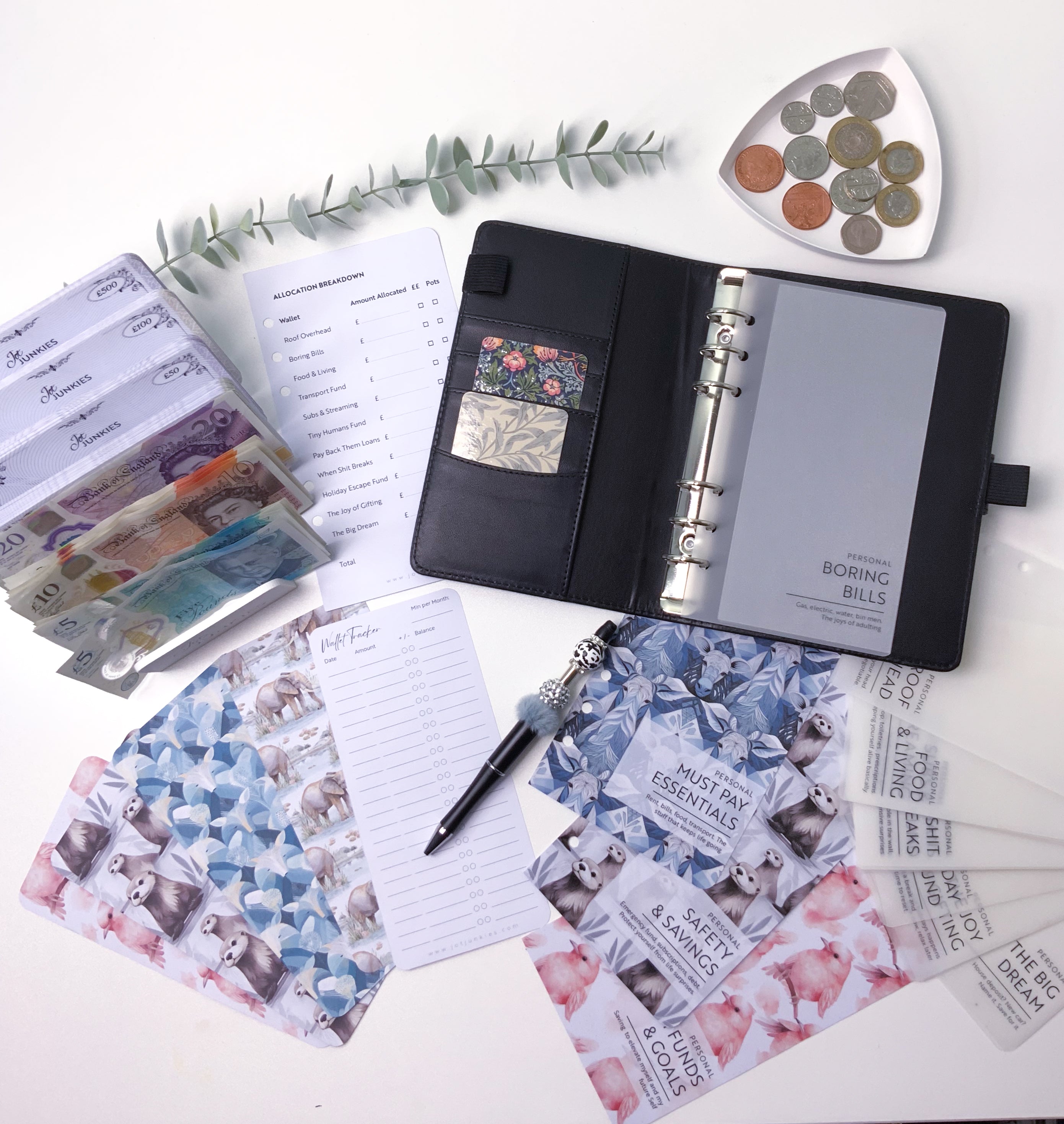 Personal Binder Bundle: Organise Your Life Savings with Style