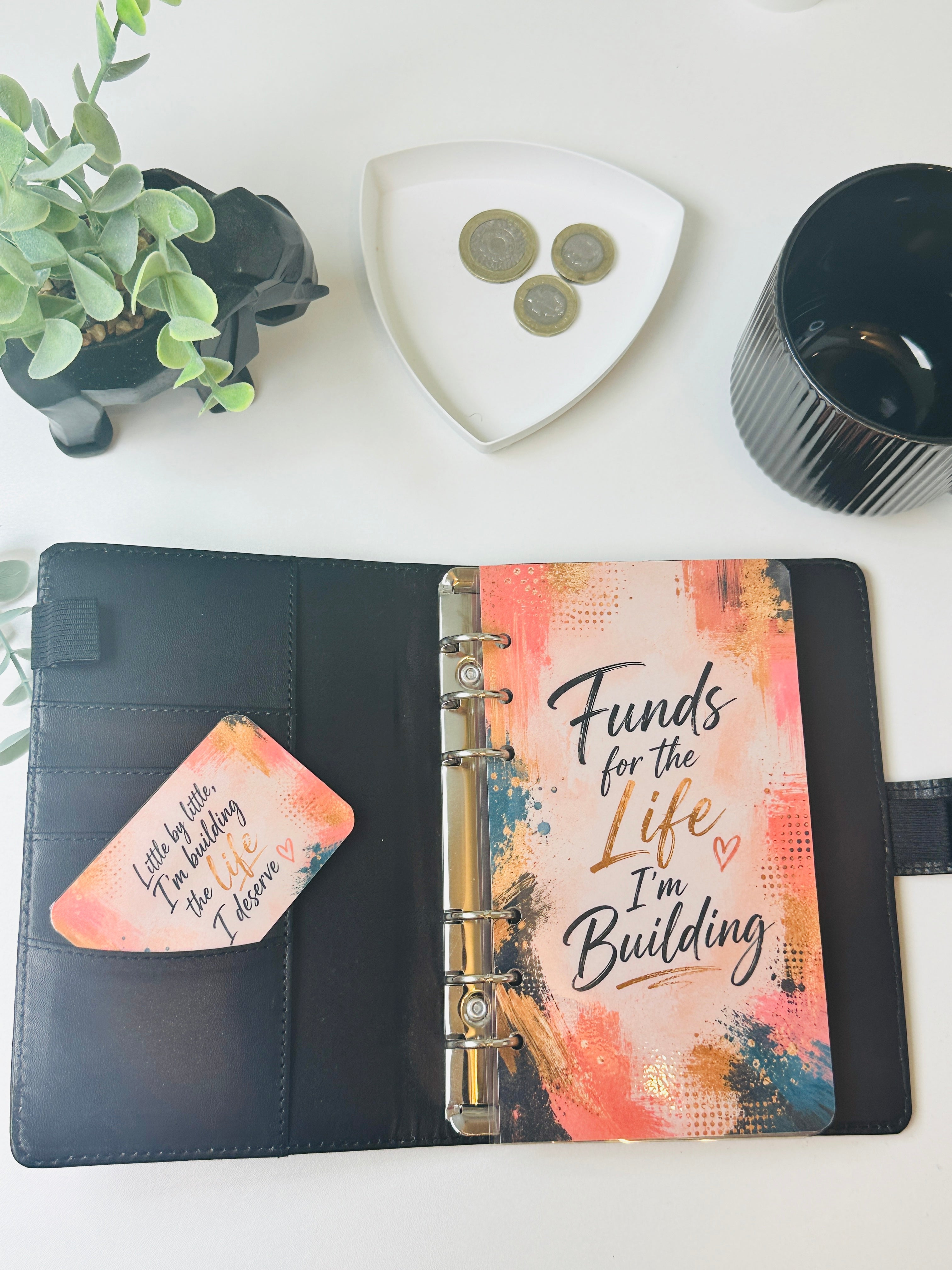 Funds for the Life I’m Building Cash Stuffing Binder Set