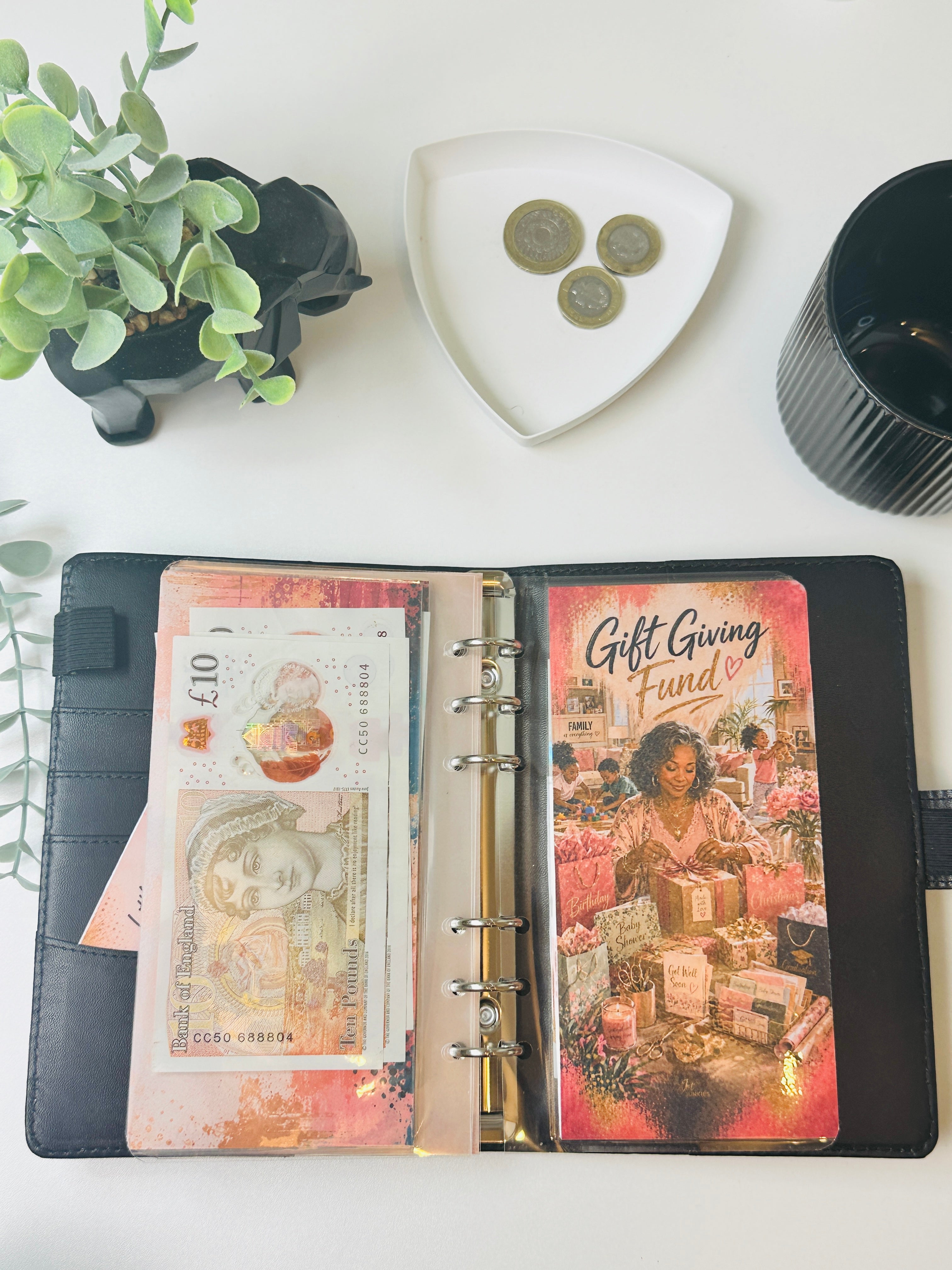 Funds for the Life I’m Building Cash Stuffing Binder Set