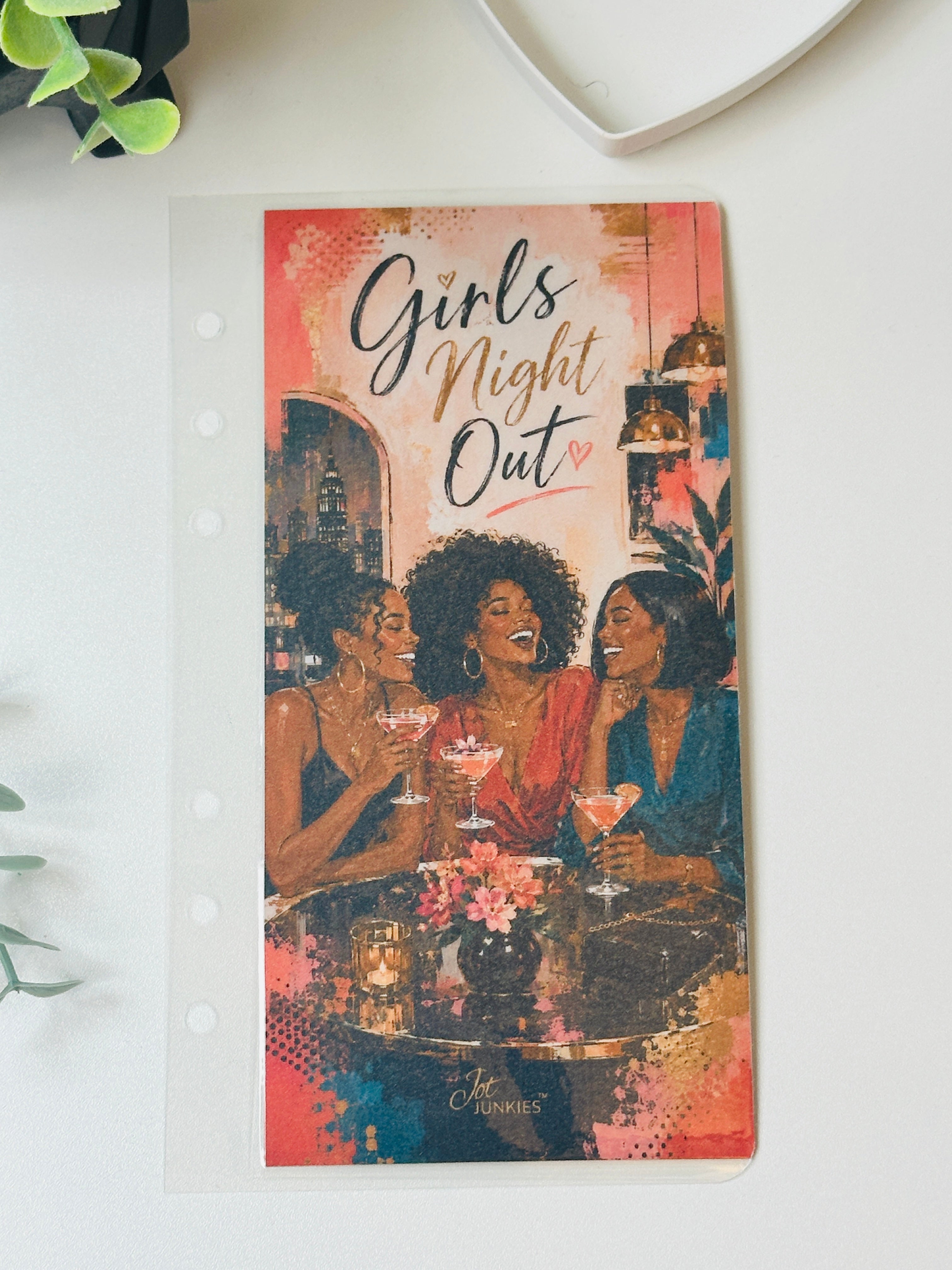 Girls’ Night Out Illustrated Cash Envelope