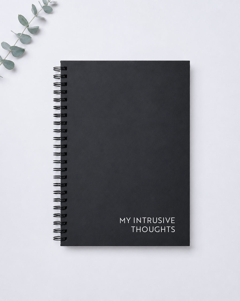 My Intrusive Thoughts | A5 Lined Wirebound Notebook | Jot Junkies (Copy)