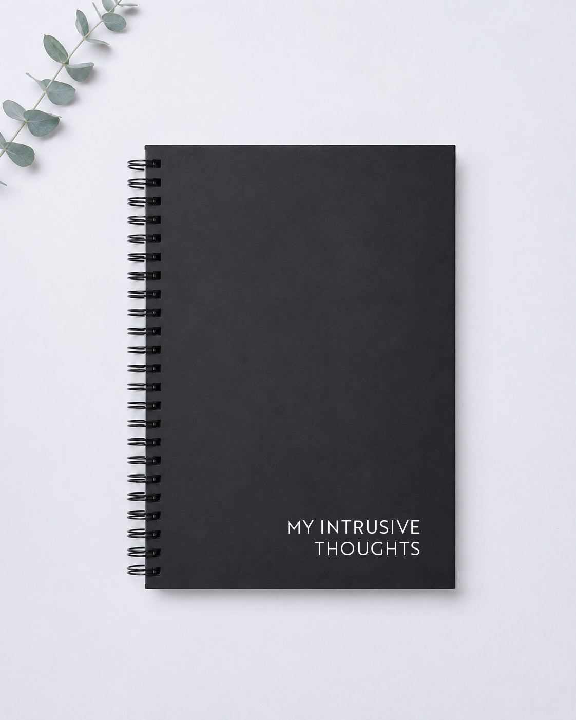 My Intrusive Thoughts | A5 Lined Wirebound Notebook | Jot Junkies (Copy)
