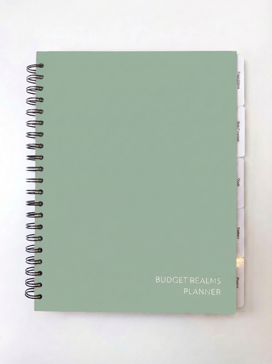 The "Realms" Budget & Personal Workbook: Your Beginner's Guide to Financial Freedom