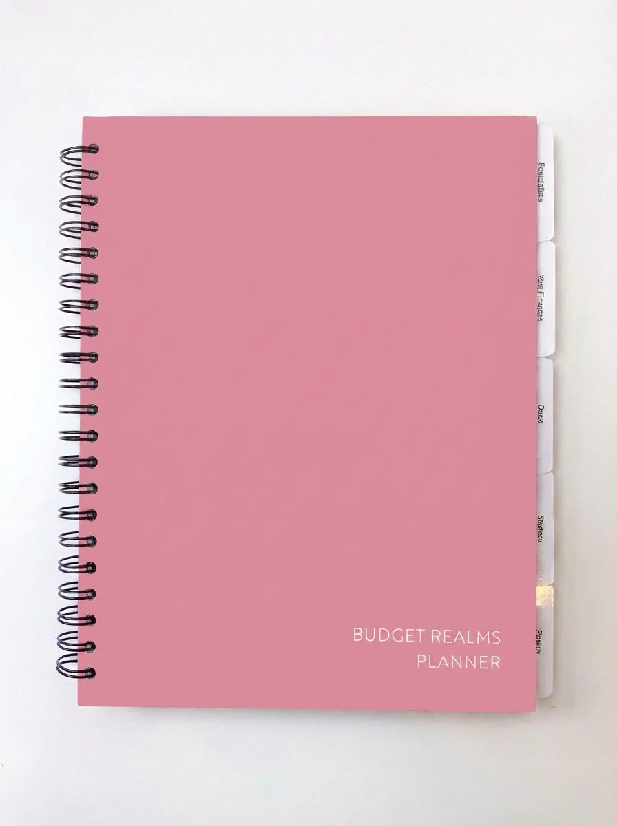 The "Realms" Budget & Personal Workbook: Your Beginner's Guide to Financial Freedom